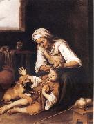 Bartolome Esteban Murillo The Toilette oil painting artist